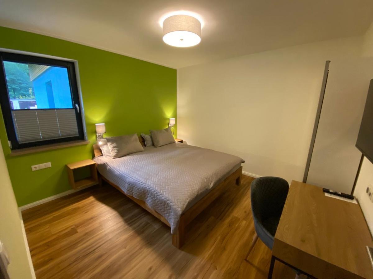 Barrierefreies Ferienapartment A2 Villa Wilisch 55Qm 安姆茨堡 外观 照片