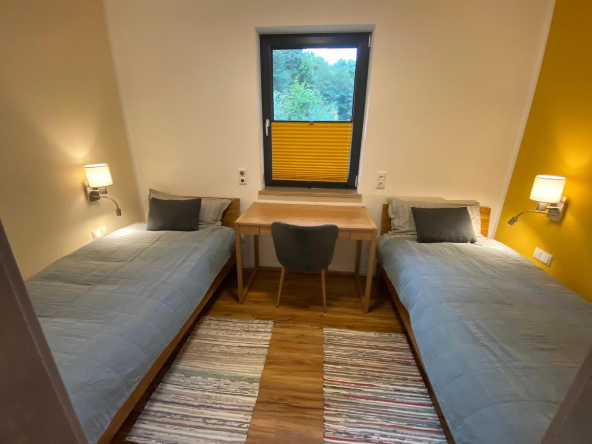 Barrierefreies Ferienapartment A2 Villa Wilisch 55Qm 安姆茨堡 外观 照片